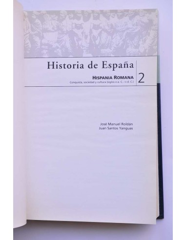 Historia de España. 2. Hispania Romana