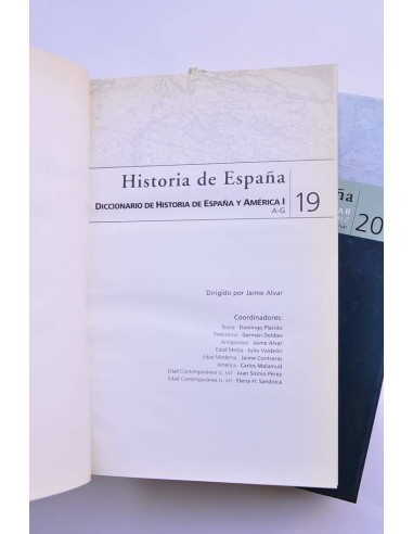 Historia de España. 19 - 20. Diccionario de...
