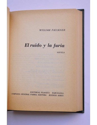 El ruido y la furia