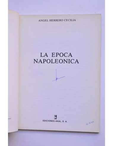 La época napoleónica