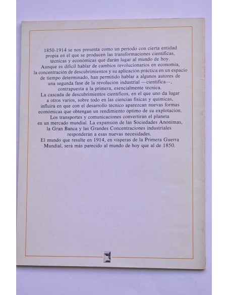 Las transformaciones científicas, técnicas y económicas (1850-1914)