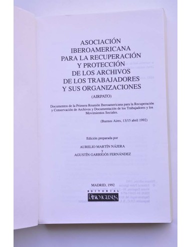Asociación Iberoamericana para la recuperación...