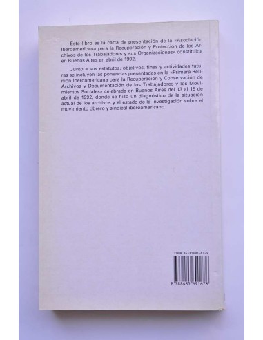 Asociación Iberoamericana para la recuperación...