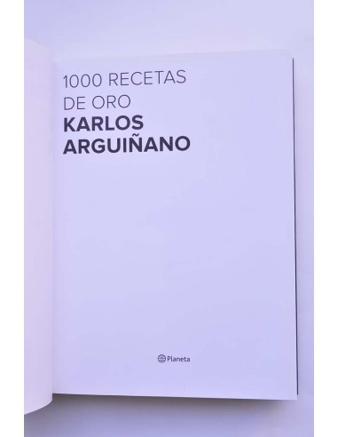 1000 recetas de oro