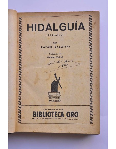 Hidalguía - Pedro el simple - Robinson Crusoe