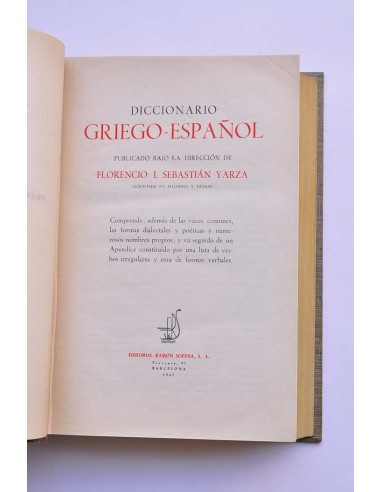 Diccionario Griego - Español
