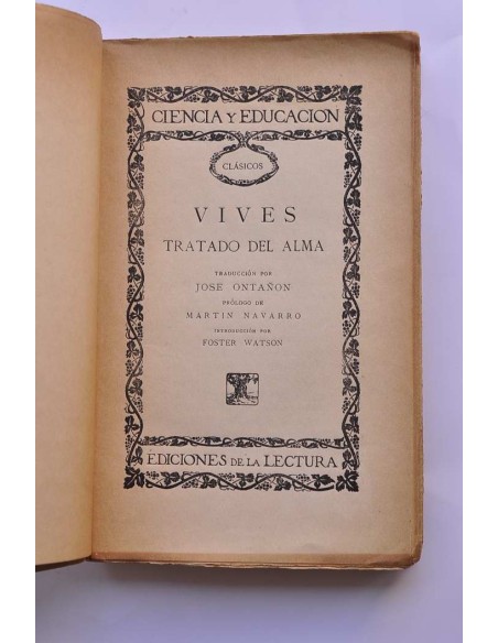 Tratado del alma