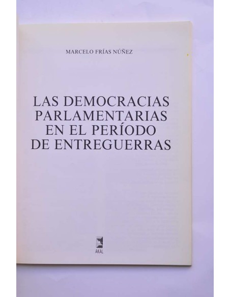 Las democracias parlamentarias en el periodo de entreguerras