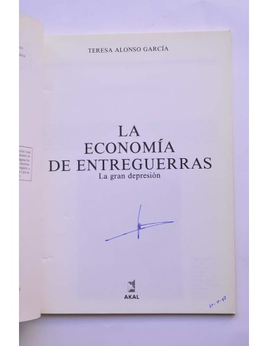 La economía de entreguerras. La Gran Depresión