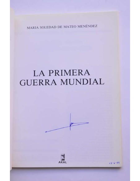 La Primera Guerra Mundial