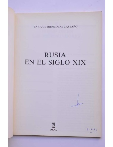 Rusia en el siglo XIX