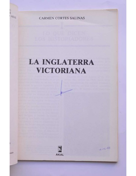 La Inglaterra Victoriana