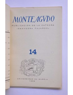 Monteagudo : publicación de la Cátedra Saavedra Fajardo.... 2