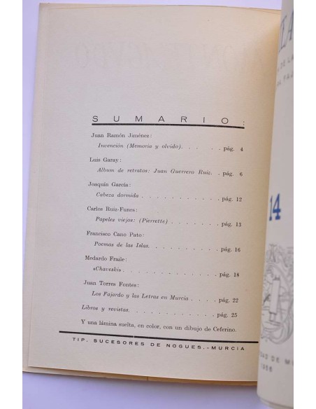 Monteagudo : publicación de la Cátedra Saavedra Fajardo. Nº 14