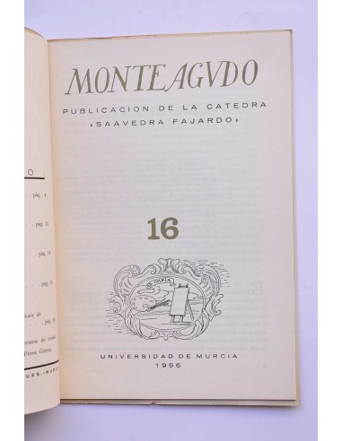 Monteagudo : publicación de la Cátedra Saavedra...