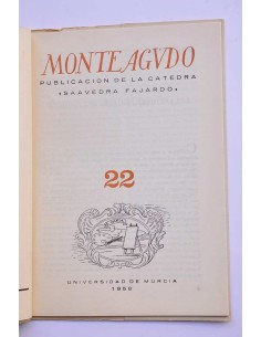Monteagudo : publicación de la Cátedra Saavedra Fajardo.... 2