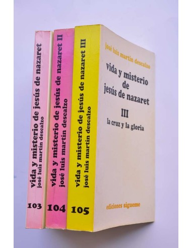 Vida y misterio Jesús de Nazaret