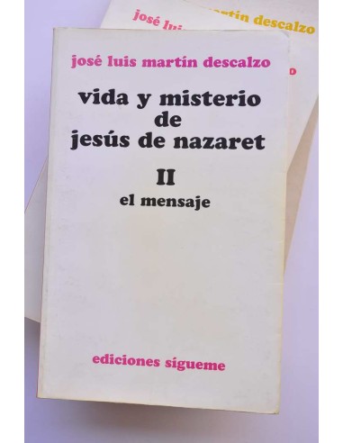 Vida y misterio Jesús de Nazaret