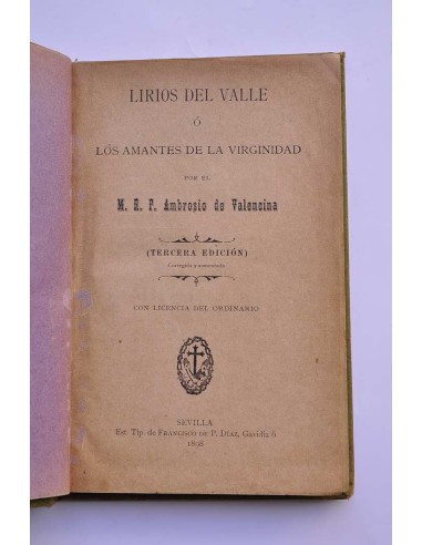 Lirios de Valle o Los amantes de la virginidad