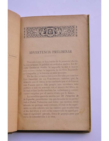 Lirios de Valle o Los amantes de la virginidad