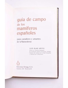 Guía de campo de los mamíferos españoles : para cazadores... 2