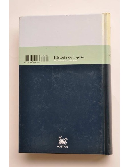 Historia de España. 10. La sociedad del siglo XVIII