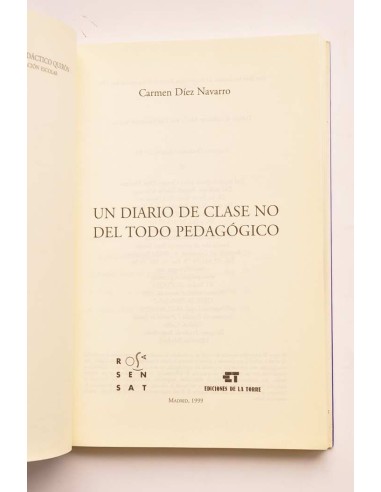 Un diario de clase no del todo pedagógico