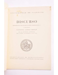 Discurso pronunciado por Vicente López Rosat 2