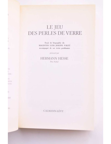 Le jeu des perles de verre