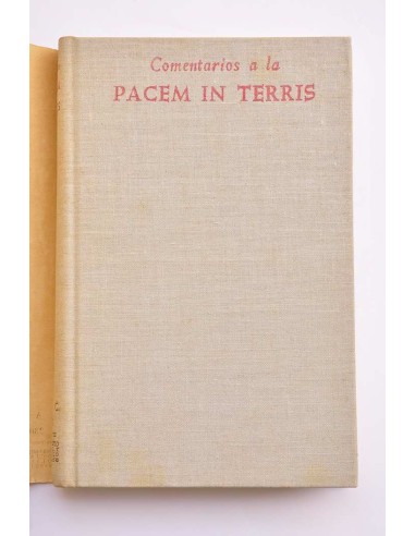 Comentarios a la Pacem in Terris