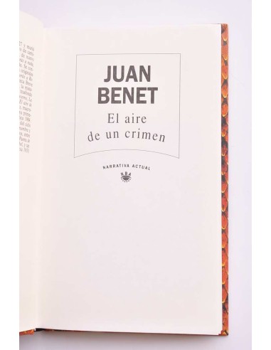 El aire de un crimen