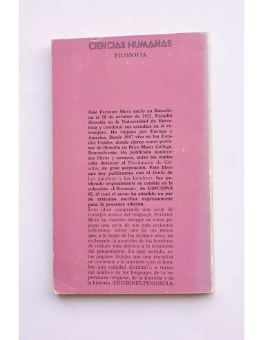 Las palabras y los hombres