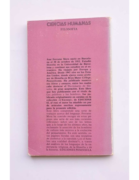 Las palabras y los hombres