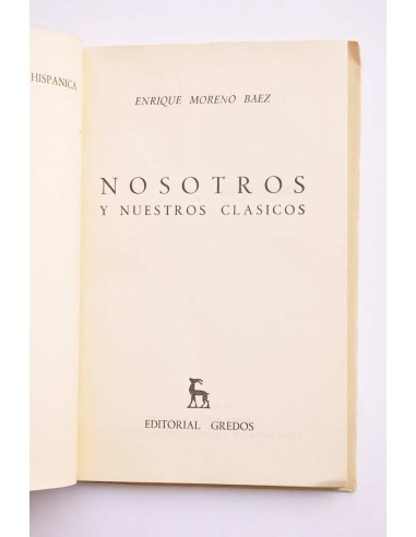 Nosotros y nuestros clásicos