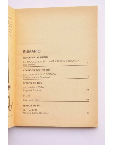 Historias para no dormir. Nº 1. Vol. II