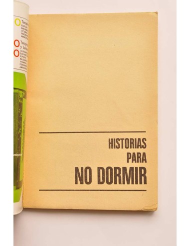 Historias para no dormir. Nº 7. Vol. I