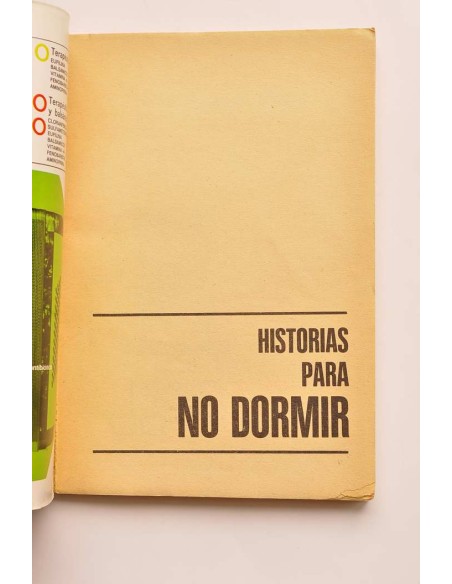 Historias para no dormir. Nº 7. Vol. I
