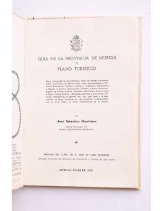Guía de la Provincia de Murcia y plano turístico 2
