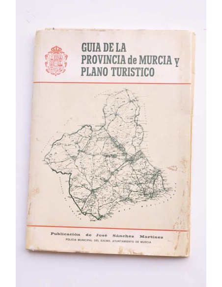 Guía de la Provincia de Murcia y plano turístico