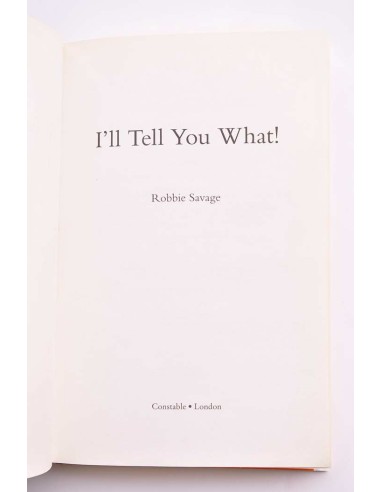I'll tell you what!
