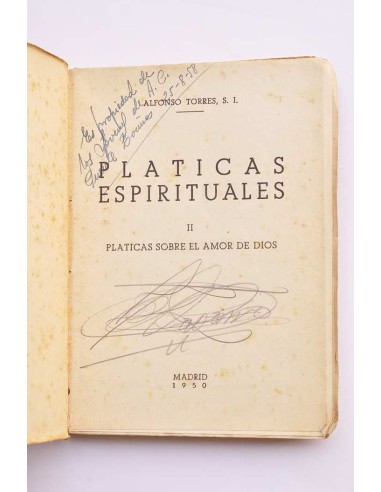 Pláticas espirituales. II. Sobre el amor de Dios