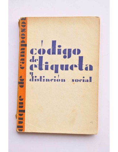 Código de etiqueta y distinción social