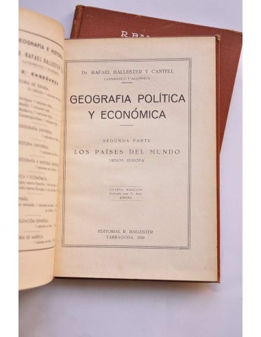 Geografía política y económica