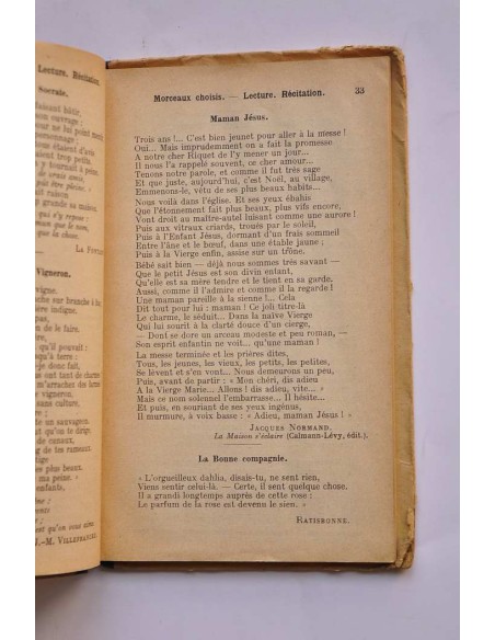 Leçons de langue française. Cours élémentaire