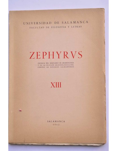 Zephyrus XIII, 1962