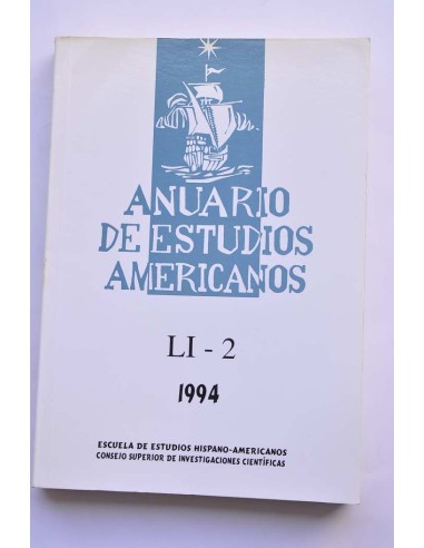 Anuario de Estudios Americanos. LI - 2