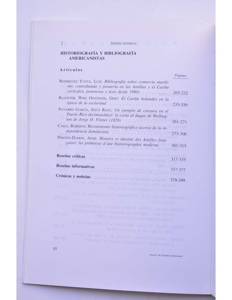Anuario de Estudios Americanos. LI - 2