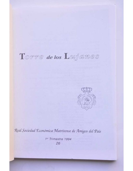 Torre de los Lujanes, 1er trimestre, 1994, nº 26