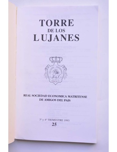 Torre de los Lujanes, 3er y 4º trimestre, 1993,...