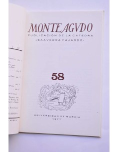 Monteagudo : publicación de la Cátedra Saavedra Fajardo.... 2